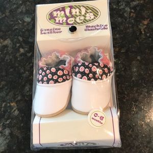 Mini Mocs genuine leather 0-6 month shoes